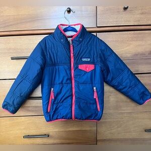 Reversible teddy lined jacket - size 5T (no hood)
